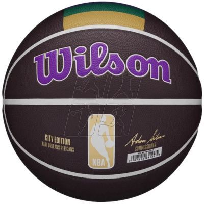 Piłka do koszykówki Wilson NBA Team City Collector New Orleans Pelicans Ball WZ4016419ID
