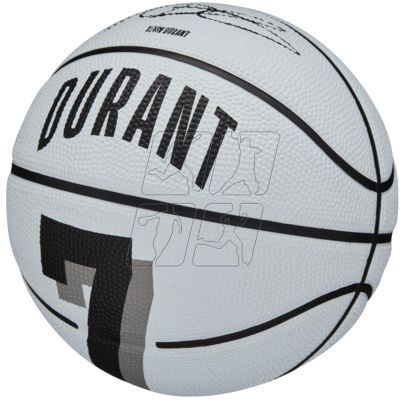 3. Piłka do koszykówki Wilson NBA Player Icon Kevin Durant Mini Ball WZ4007301XB