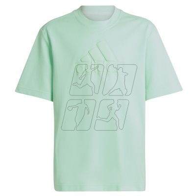 Koszulka adidas  FI Logo Tee Jr IC9532