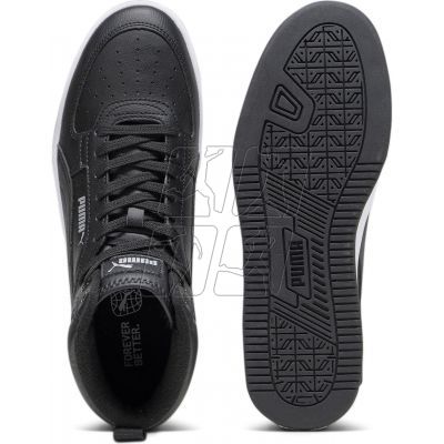 4. Sneakersy męskie Puma Caven 2.0 Mid WTR buty sportowe wysokie za kostkę czarne (392333-02)