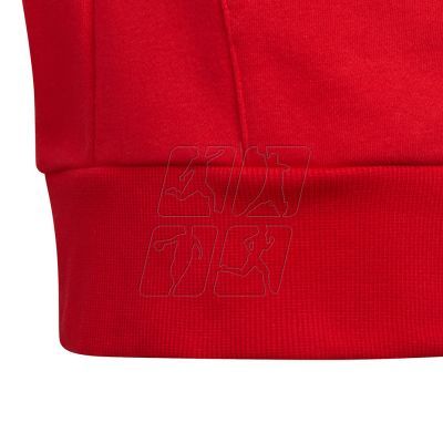 6. Bluza adidas Colorblock Fleece Hoodie Jr HC5657