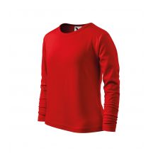 Koszulka Malfini Fit-T LS Jr MLI-12107 czerwony