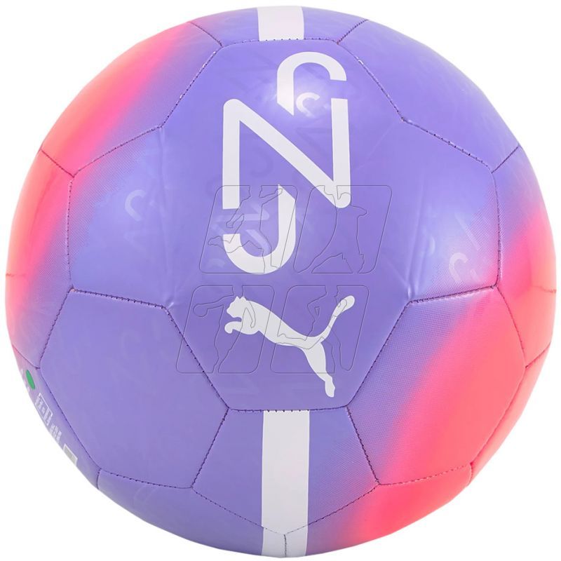 Piłka nożna Puma Neymar JR Graphic fioletowo-różowa 83884 02