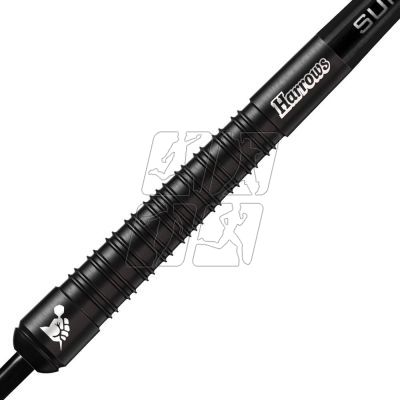 4. Rzutki Harrows Supergrip Black 90% steeltip SupergripBlack90%