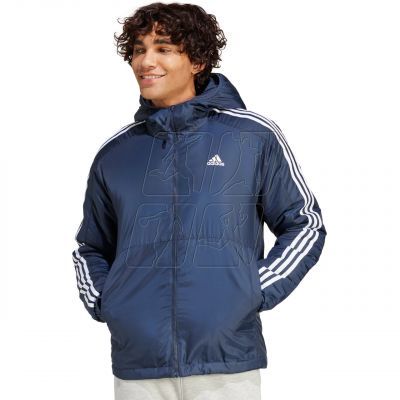 2. Kurtka adidas Essentials 3-Stripes Insulated Hooded M IS1278