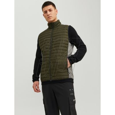 9. Kamizelka Jack & Jones Jjemulti Bodywarmer Collar Noos M 12200684ROSIN