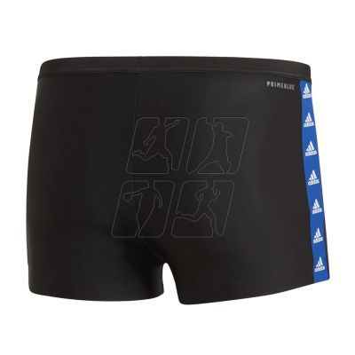 3. Spodenki kąpielowe adidas Fitness Taper Swim Boxers M FS3418