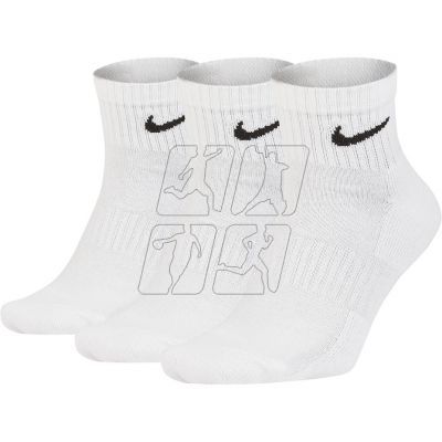 3. Skarpety Nike Value Cotton Quarter 3pary M SX4926 101