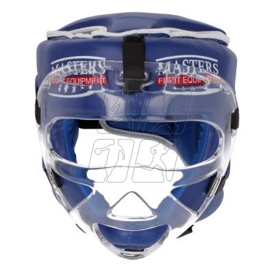 23. Kask bokserski Masters z maską KSSPU-M (WAKO APPROVED) 02119891-M02