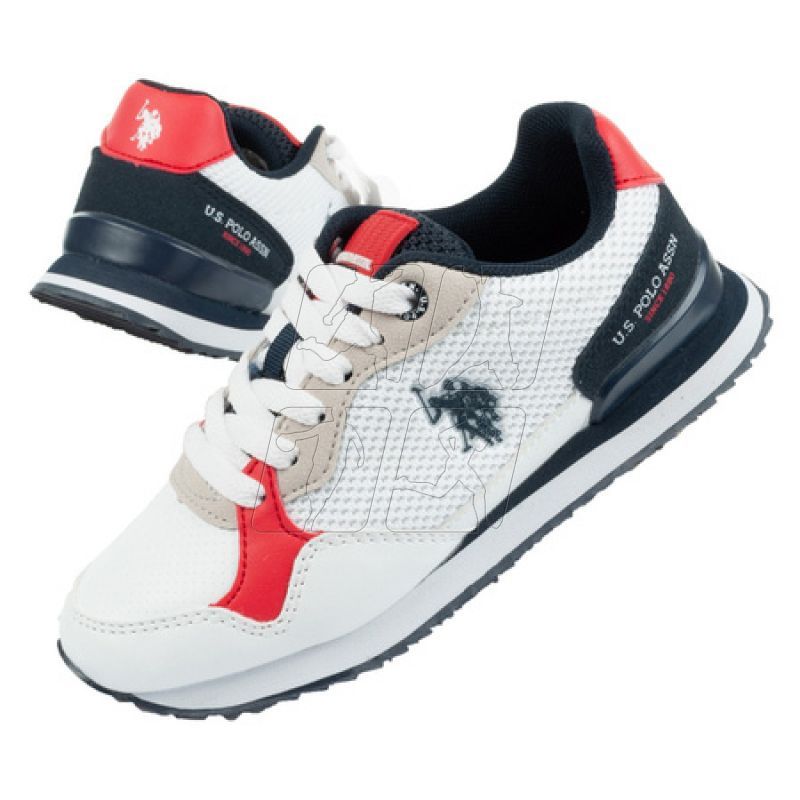Buty U.S. Polo ASSN. Jr UP21J48074-WHI-RED01