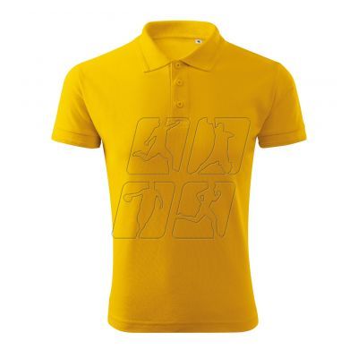 2. Koszulka polo Malfini Pique Polo Free M MLI-F0304 żółty