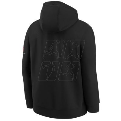 4. Bluza Nike NBA Chicago Bulls Fleece Hoodie EZ2B7FELN-BUL