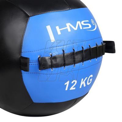 8. Piłka do ćwiczeń HMS Wall Ball WLB 12 kg