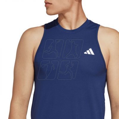 5. Koszulka adidas Train Essentials Feelready Training Sleeveless Tee M IC6948