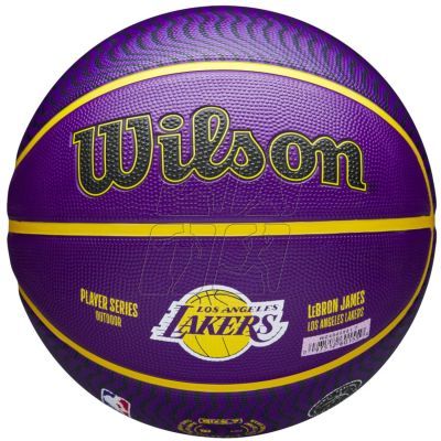 3. Piłka Wilson NBA Player Icon LeBron James Outdoor Ball WZ4027601XB