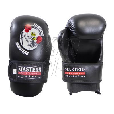 3. Rękawice otwarte Masters Rosm-MJC Jr 012334-01M