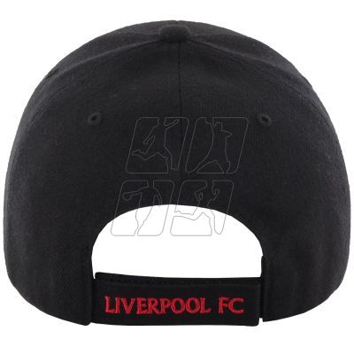 2. Czapka z daszkiem 47 Brand MVP Liverpool FC Cap EPL-MVP04WBV-BKA