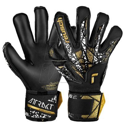 2. Rękawice bramkarskie Reusch Attrakt Freegel Gold X Evolution Cut Finger Support 54 70 950 7740