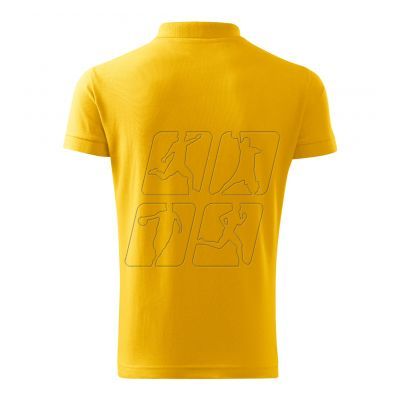 2. Koszulka polo Malfini Cotton M MLI-21204 żółty