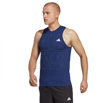 3. Koszulka adidas Train Essentials Feelready Training Sleeveless Tee M IC6948