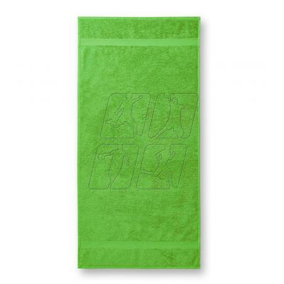 Ręcznik Malfini Terry Towel MLI-90392 green apple