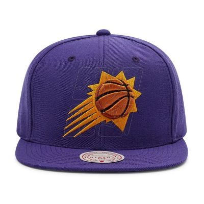 2. Czapka Mitchell &amp; Ness NBA Phoenix Suns Team Ground 2.0 Snapback Suns HHSS3256-PSUYYPPPPURP