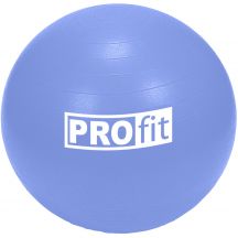 Piłka gimnastyczna PROfit  85cm niebieska z pompką DK2102