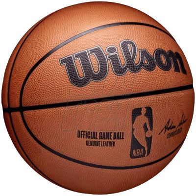 2. Piłka do koszykówki Wilson NBA Official Game Ball WTB7500ID