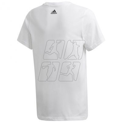 2. Koszulka adidas Yb Graph Tee Jr GD6121