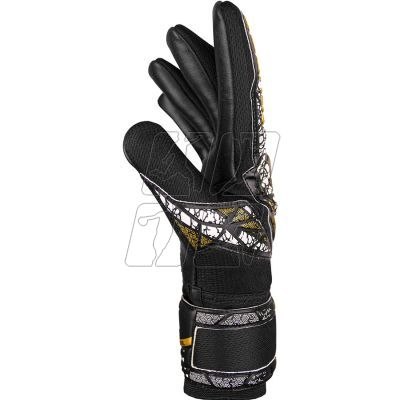 5. Rękawice Reusch Attrakt Silver NC Finger Support Jr 54 72 250 7740