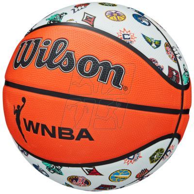 3. Piłka do koszykówki Wilson WNBA All Team Ball WTB46001X