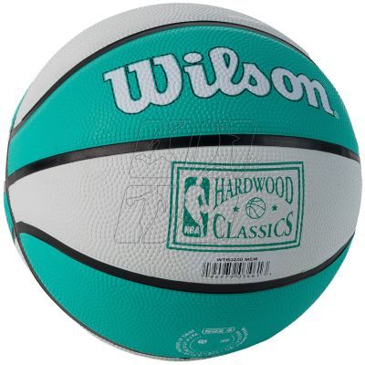 2. Piłka Wilson Team Retro Memphis Grizzlies Mini Ball WTB3200XBMEM 