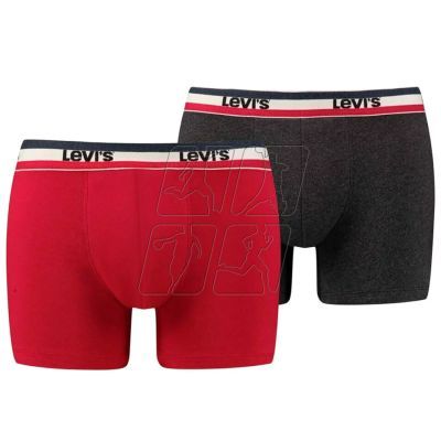 2. Bokserki Levi's Boxer 2 Pairs Briefs M 37149-0205