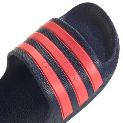 4. Klapki dla dzieci adidas Adilette Aqua K granatowe GV7856