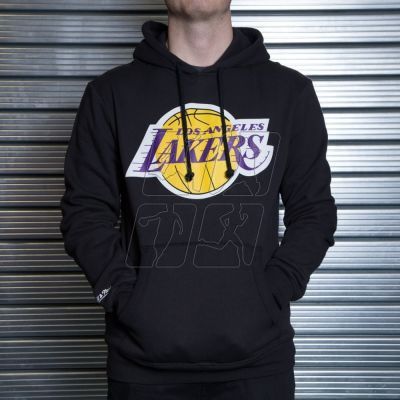 5. Bluza Mitchell & Ness NBA Los Angeles Lakers Team Logo Hoody M HDSSINTL1267-LALBLCK