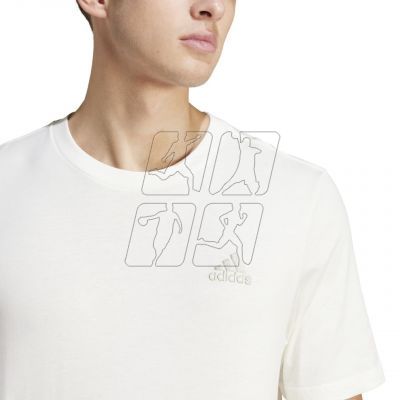 6. Koszulka adidas Essentials Single Jersey Embroidered Small Logo Tee M IS1318