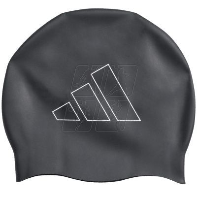 3. Czepek pływacki adidas Logo Swim IA8305