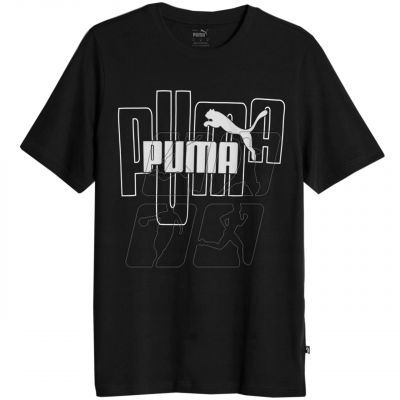 Koszulka Puma Graphics No. 1 Logo Tee M 677183 01