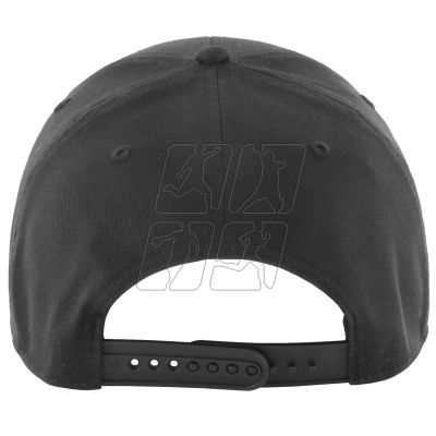 2. Czapka z daszkiem 47 Brand ITFL AS Roma Basic Cap ITFL-RAC01CTP-BK