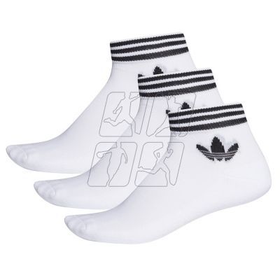 Skarpety adidas Originals Trefoil Ankle Socks 3P M EE1152