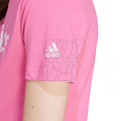 6. Koszulka adidas Loungewear Essentials Slim Logo Tee W IY9191