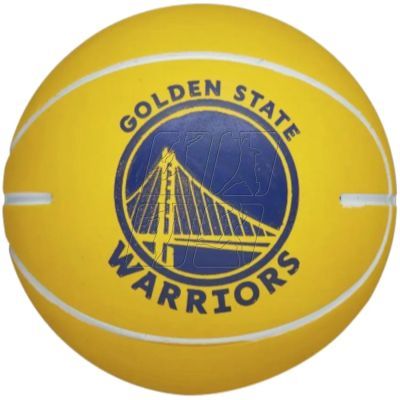 Piłka do koszykówki Wilson NBA Dribbler Golden State Warriors Mini Ball WTB1100PDQGOL