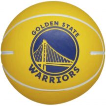 Piłka do koszykówki Wilson NBA Dribbler Golden State Warriors Mini Ball WTB1100PDQGOL