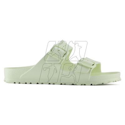 5. Klapki męskie Birkenstock Arizona Essentials EVA Regular Faded Lime na szeroką stopę piankowe (1024571)