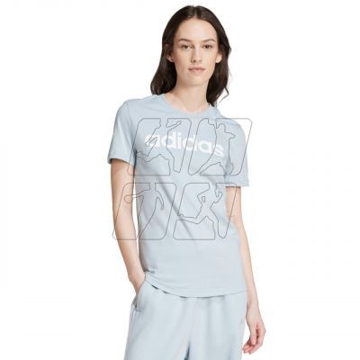 2. Koszulka adidas Loungewear Essentials Slim Logo Tee W IY9188