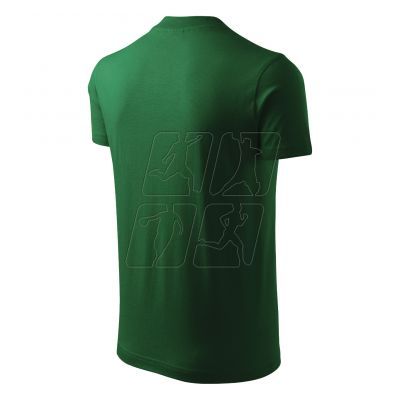 3. Koszulka Malfini V-neck M MLI-10206 zieleń butelkowa