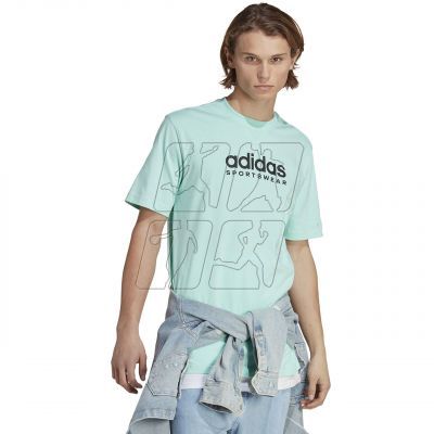 4. Koszulka adidas All SZN Graphic Tee M IC9814