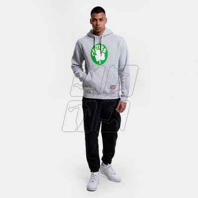 4. Bluza Mitchell & Ness Team Logo Hoody Boston Celtics M HDSSINTL1050-BCEGREY