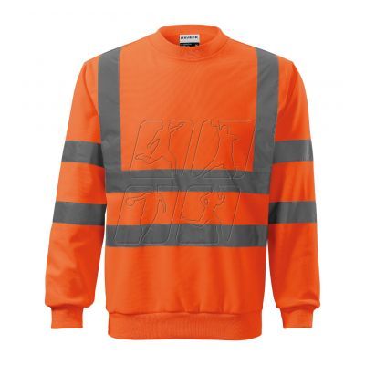 3. Bluza Rimeck HV Essential M MLI-4V698 fluorescencyjny pomarańczowy