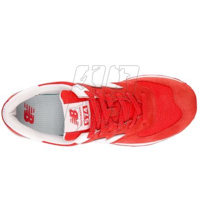 5. Buty sportowe damskie/męskie sportowe NB New Balance U574GEE sneakersy czerwone (U574GEE)